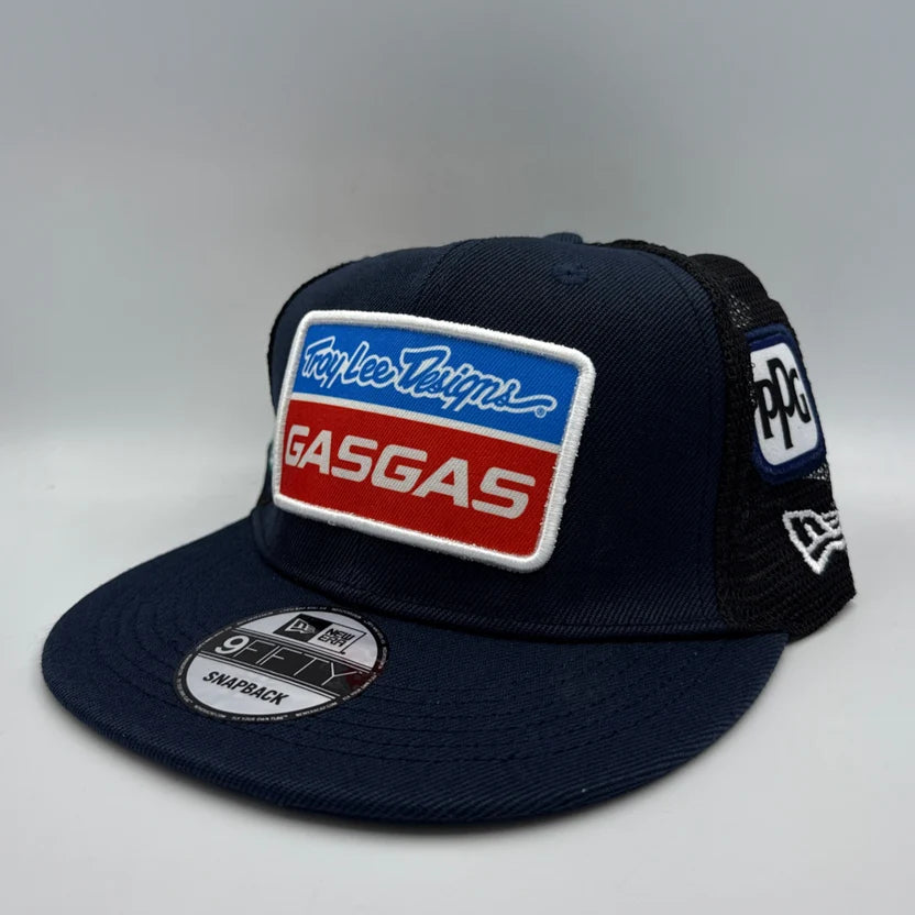 TROY LEE GASGAS Flat Peak - Navy/Red/Blue